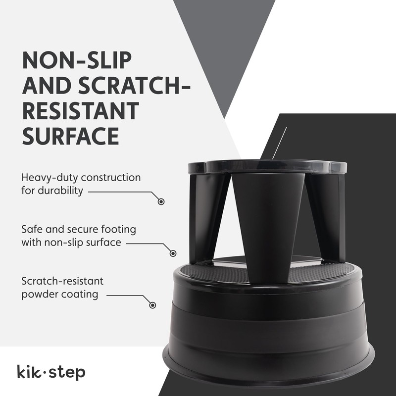Cramer Kik Step Steel Step Stool - Two Step Stool,