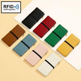 All-in-One RFID Passport Wallet Pouch Clutch Bag All-in-One Passport Wallet Green