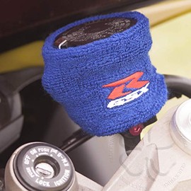 Blue 1x Reservoir Sock Large Sweat Band For Suzuki GSXR Sleeve