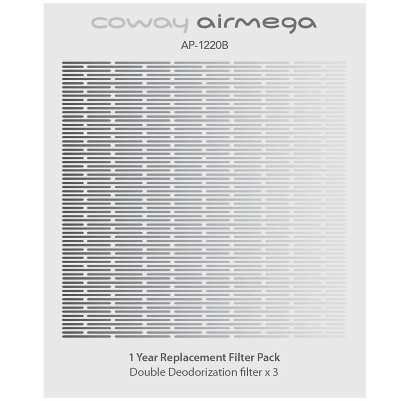Coway Fine Dust Filter for Air Purifier AP-1220B Airmega Jet