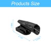 8sanlione 2 Pack Ultrasonic Deer Warning Whistles for Vehicles, Black