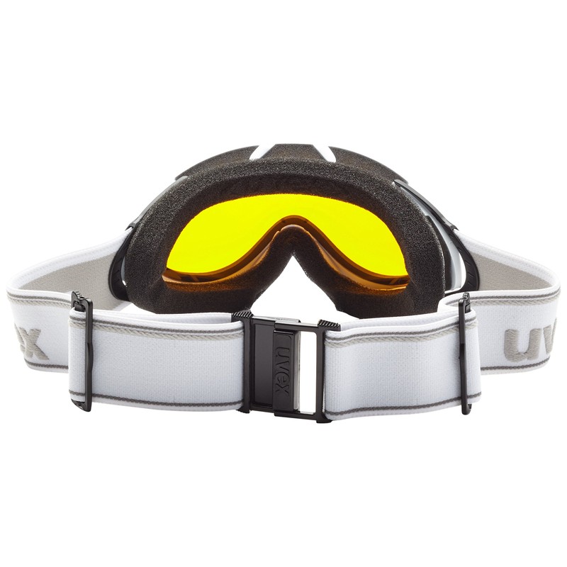 UVEX Skibrille Onyx, polarwhite matt, one Size