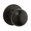 Weiser Regina Venetian Bronze Passage Door Knob, Hall/Closet Interior Door