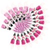 24 Pcs Soap Flowers, Roses, Individually Wrapped, Non-Withering, Gift (Pink