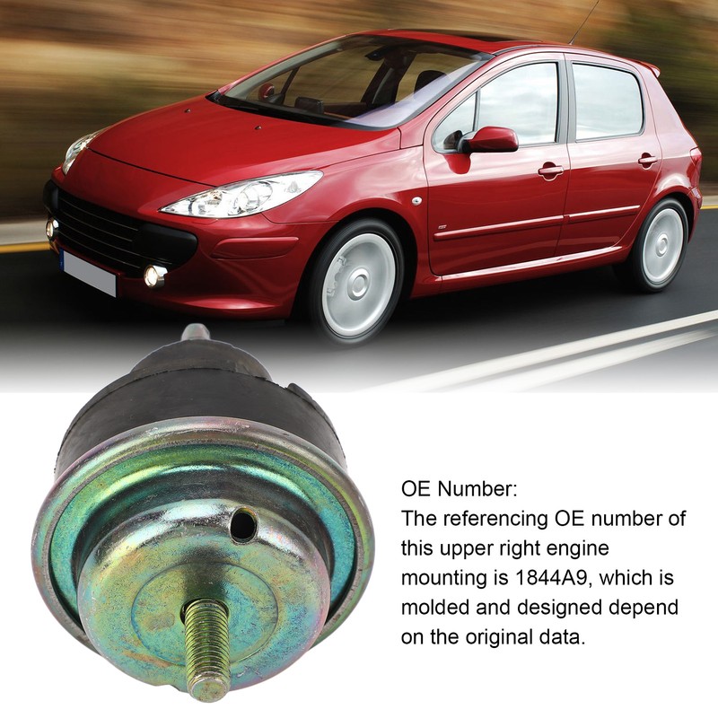 Upper Right Engine Mounting 1844A9 Engine Cushioning Mount Holder Replacement