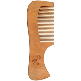 'Cute Alpaca' Wooden Comb (HA00022420)