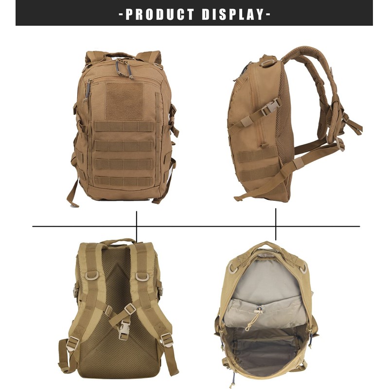 Miramrax 12L Small Backpack Day Pack - Mini Tactical Backpacks