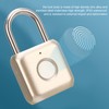 Fingerprint Padlock IPX2 Waterproof Smart Keyless Biometric Thumbprint Lock for