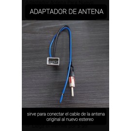 Adaptador Antena En Nuevo Estereo Accord Años 2008 Al 2015 Negro