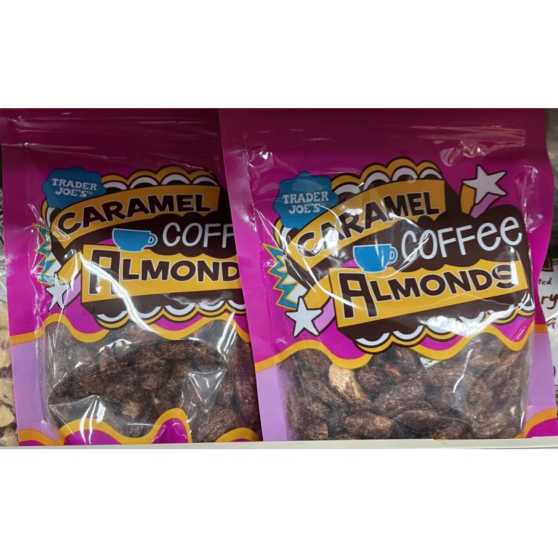 Trader Joe's 2 Pack Trader Joe’s Caramel Coffee Almonds
