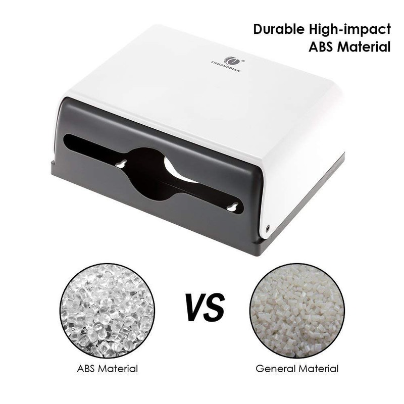 BBX Lephsnt Paper Towel Dispenser, CHUANGDIAN Wall-Mounted Hand Towel Dispenser