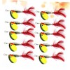 Kisangel 10pcs Metal Fishing Lures Set Sequins Baits for Carp