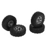 RC Car Rubber Tires Metal Tyre Wheel Full Series Universal