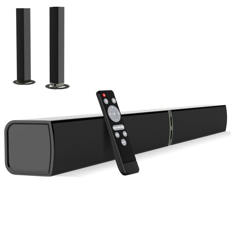 Sound Bar for Smart TV 80W Soundbar 2.0 Channel TV