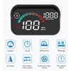 Aswalling M22 Car GPS HUD Head-Up Display USB Speedometer Compass