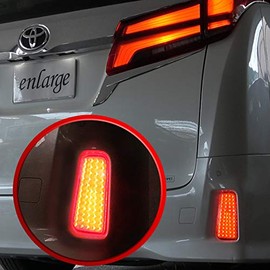 Alphard Vellfire 30 Series LED Reflector with Power Removal Wiring Set
