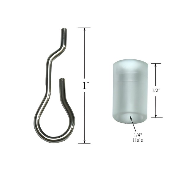 Shade Doctor of Maine TILT WAND WIRE & COLLAR SET