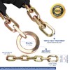 Heavy Duty Security Chain, 15ft x 3/8in Thick, Anti-Theft &