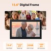 Frameo 15.6 Inch Large Digital Picture Frame 32GB Storage, WiFi