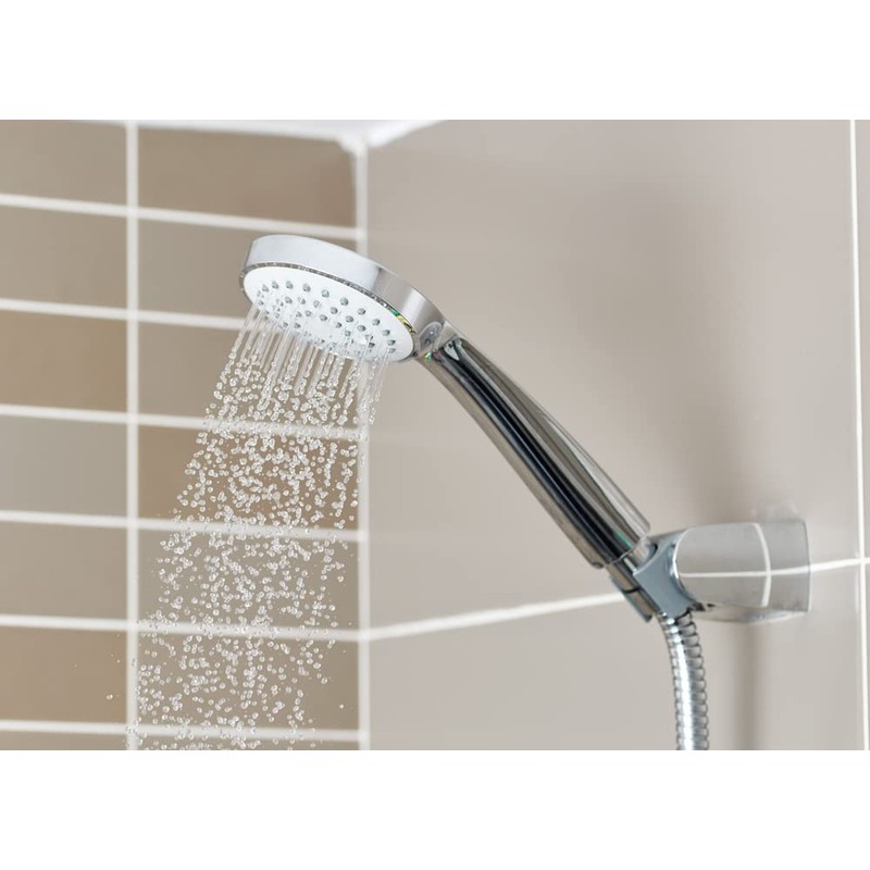 200cm Long Shower Hose - 10mm Internal Bore - Stainless