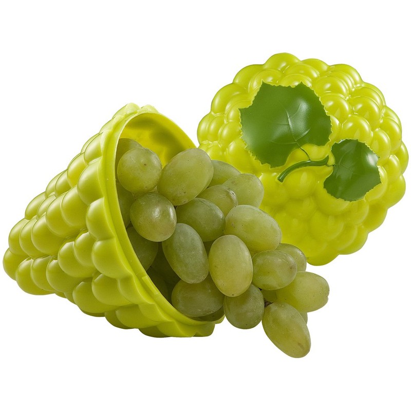 Hutzler Snack Attack Grapes to-Go Set, Purple Grapes to-Go Green
