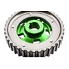 VMS RACING Adjustable Fang CAM GEAR in GREEN Anodized Machined