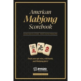 American Mahjong Scorebook: Score 800 Games in 200 Sessions – Based on American Mahjong Rules