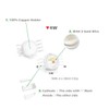 JIAANDA Led Pixel modules;UCS2904 RGBW/RGBWW addressable Smart modules; Full Color