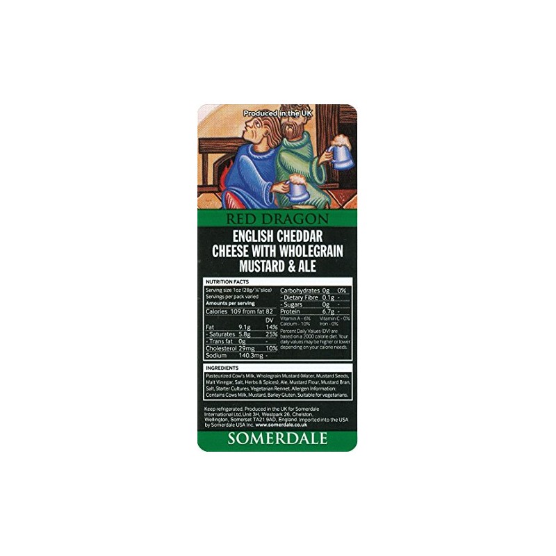 Somerdale, Red Dragon Cheese (2 x 1 pound)