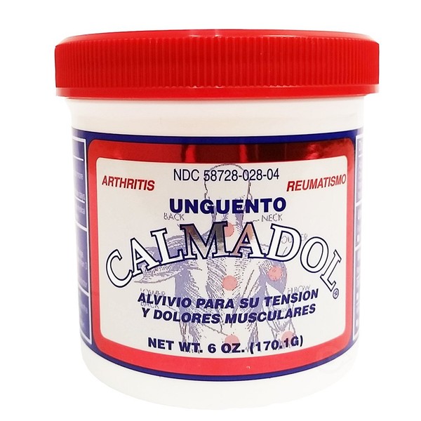 Calmadol Ointment 6 oz - Unguento (Pack of 6)