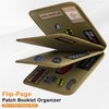 IronSeals Tactical Patch Booklet Organizer, Flip-Page Patch Book with 4
