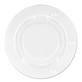 Boardwalk DEERCLIDW Deerfield Cold Cup Lids for 12oz-20oz Cups, Clear, Plastic, 50/PK, 20 PK/Carton