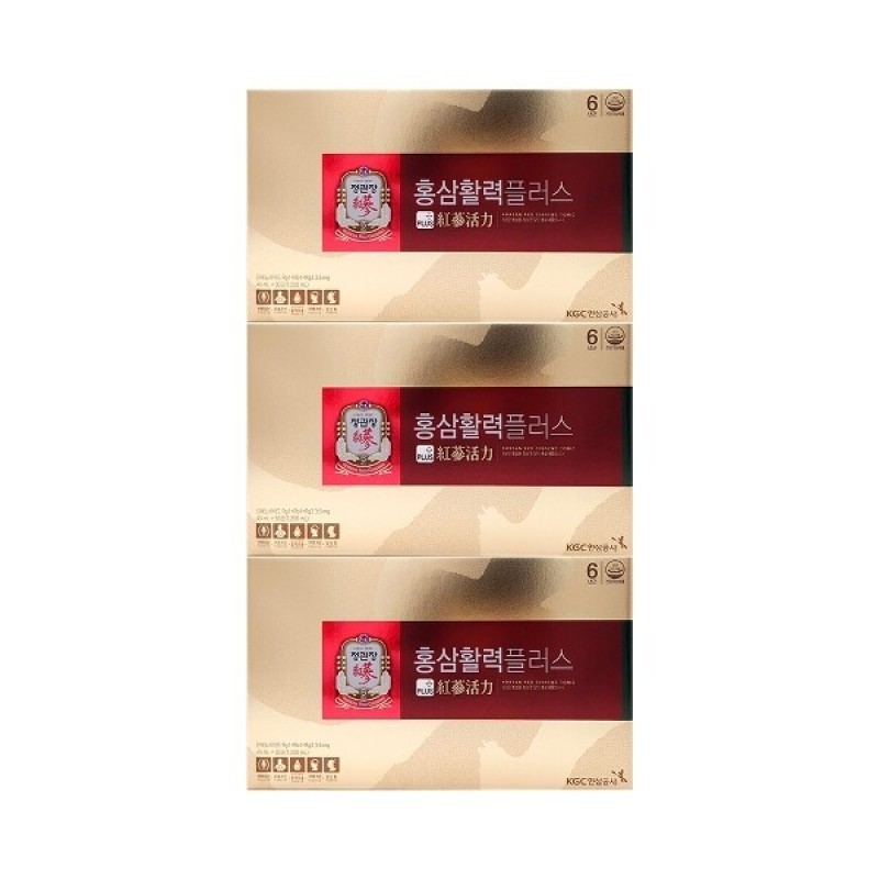 CheongKwanJang Red Ginseng Vitality Plus x 3 boxes An /