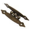 Murtenze 4 Pack 3.5 Inch Bronze Antique H Hinges Cold