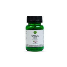 Vanan 100% Ayurvedic Garlic Capsules (60 Capsules) | Heart and Liver Care | Immune Support | Blood Pressure and Cholesterol Management | Vegan Dietary Supplement