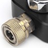 DIDEEP Scuba Adapter for Diving Equipment Large Bottle to Small