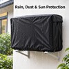 33.85 Inch Outdoor Air Conditioner Cover, All-Season Waterproof Windproof AC