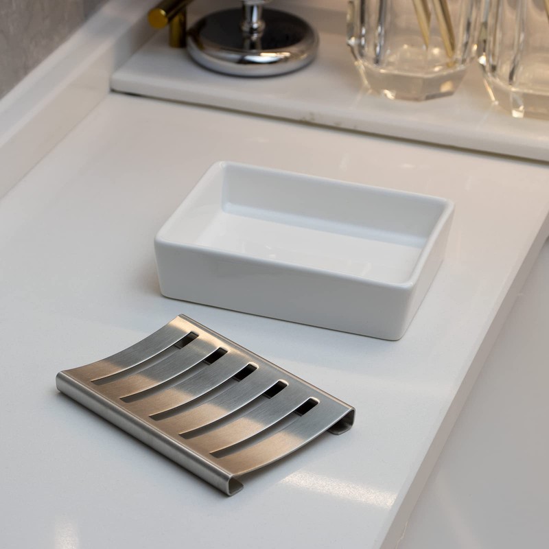 SZDPC Soap Dish for Bar Soap, Bathroom Soap Holder for