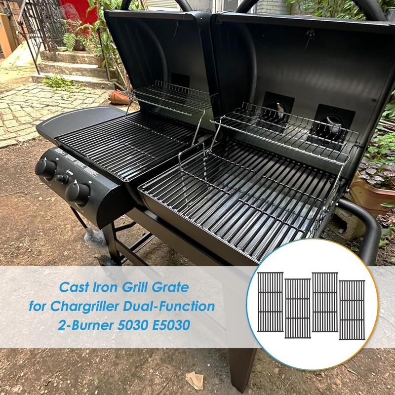 BBQration 17 11/16" Grill Grate for Char Griller E5030 Dual
