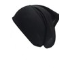 Under Hijab Scarf Tube Stretchable Bonnet Cap (Black)