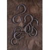 Battle Merchant-Medieval Larp Viking S Hook Forged Iron Small (Pack