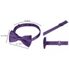 BomGuard Father Son – Partner Look Bow Tie Set, Adjustable