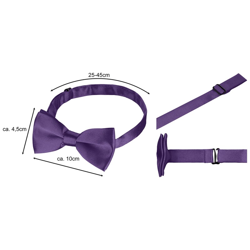 BomGuard Father Son – Partner Look Bow Tie Set, Adjustable