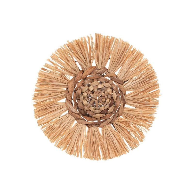 Atmosphera - Set of 3 Wall Decorations - Raffia Diameter