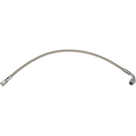 Stainless 15 Inch Brake Line with 90 Degree AN 3 End