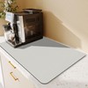 KEISHIN Kitchen Drying Mat, Soft Diatomaceous Earth Absorbent Mat, Dish
