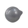 Cal Spa Silver Diverter Handle 3 7/8" Wide Teardrop Knob