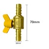 Da by Two-way hose valve Hose Barb Ball Valve (for