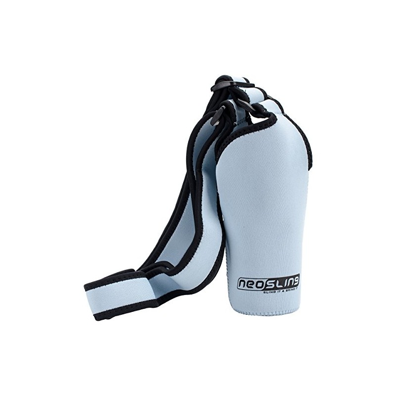 NEOSLING, Adjustable Neoprene Bottle Holder, Sky Blue