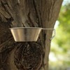 Camping Moon S220-4P+B Camping Cup, Stainless Steel, 10.1 fl oz